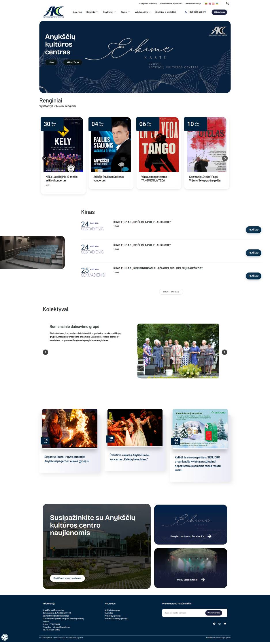 Anykščiai Kulturzentrum