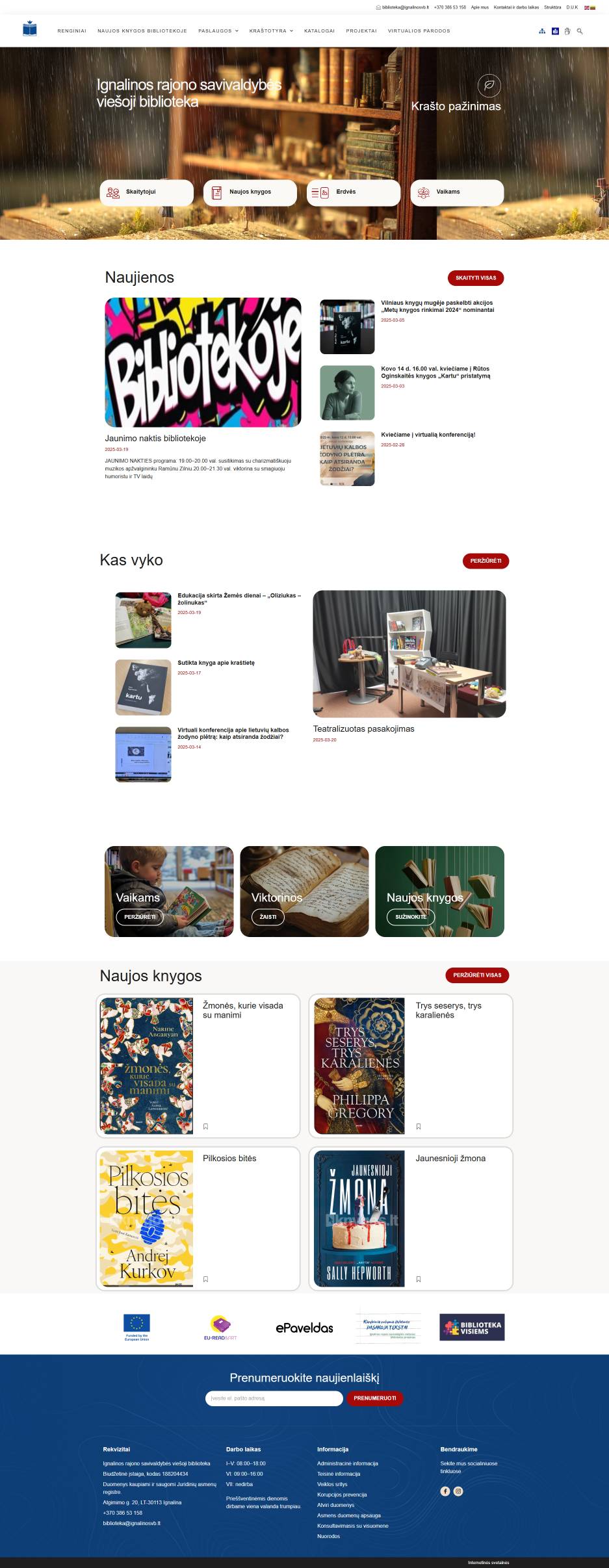 Öffentliche Bibliothek der Gemeinde Ignalina