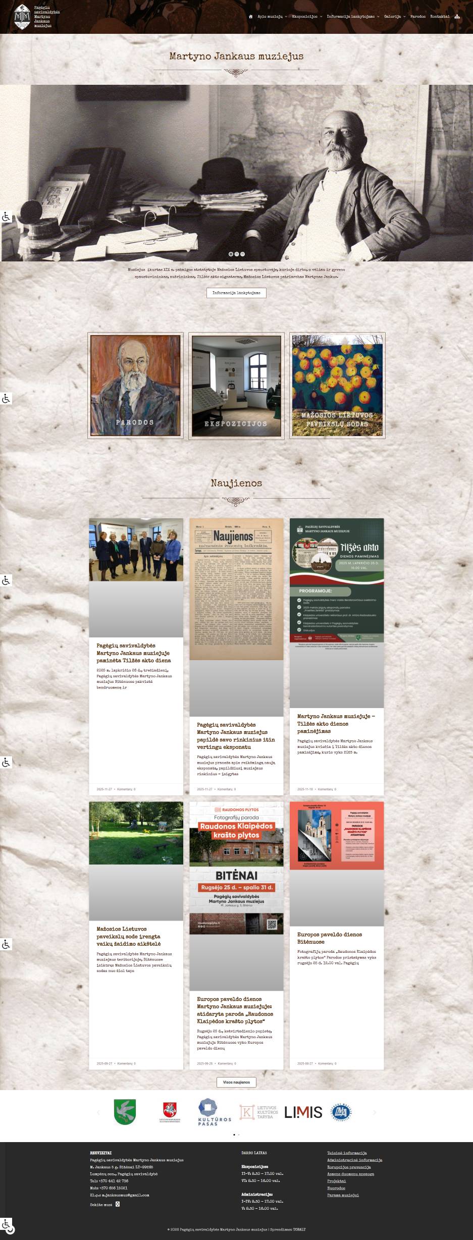 Martynas-Jankaus-Museum der Gemeinde Pagėgiai