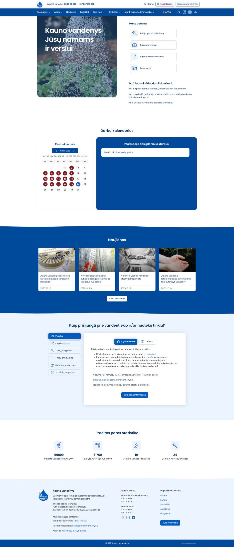 Kaunas Wasserversorgung