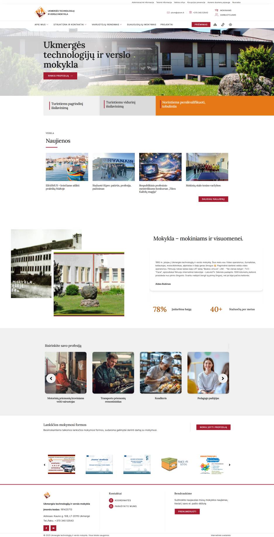 Technik- und Wirtschaftsschule Ukmergė