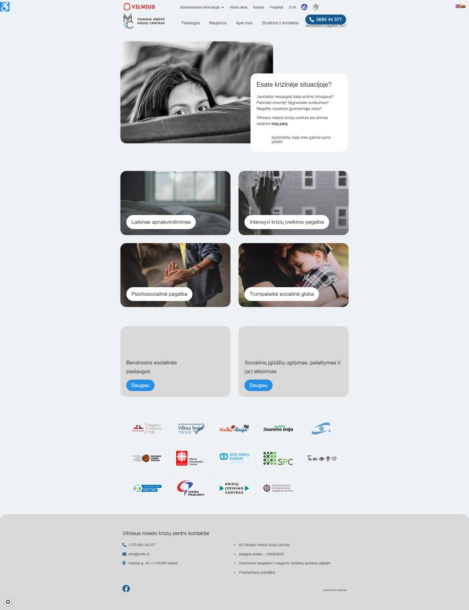 Krisenzentrum der Stadt Vilnius